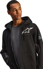 ALPINESTARS Esemex Zip Hoodie - Black/Charcoal - Medium