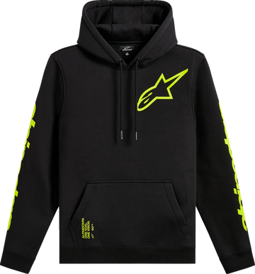 ALPINESTARS Triple Pullover Hoodie - Black - Medium