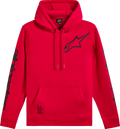 ALPINESTARS Triple Pullover Hoodie - Red - Medium