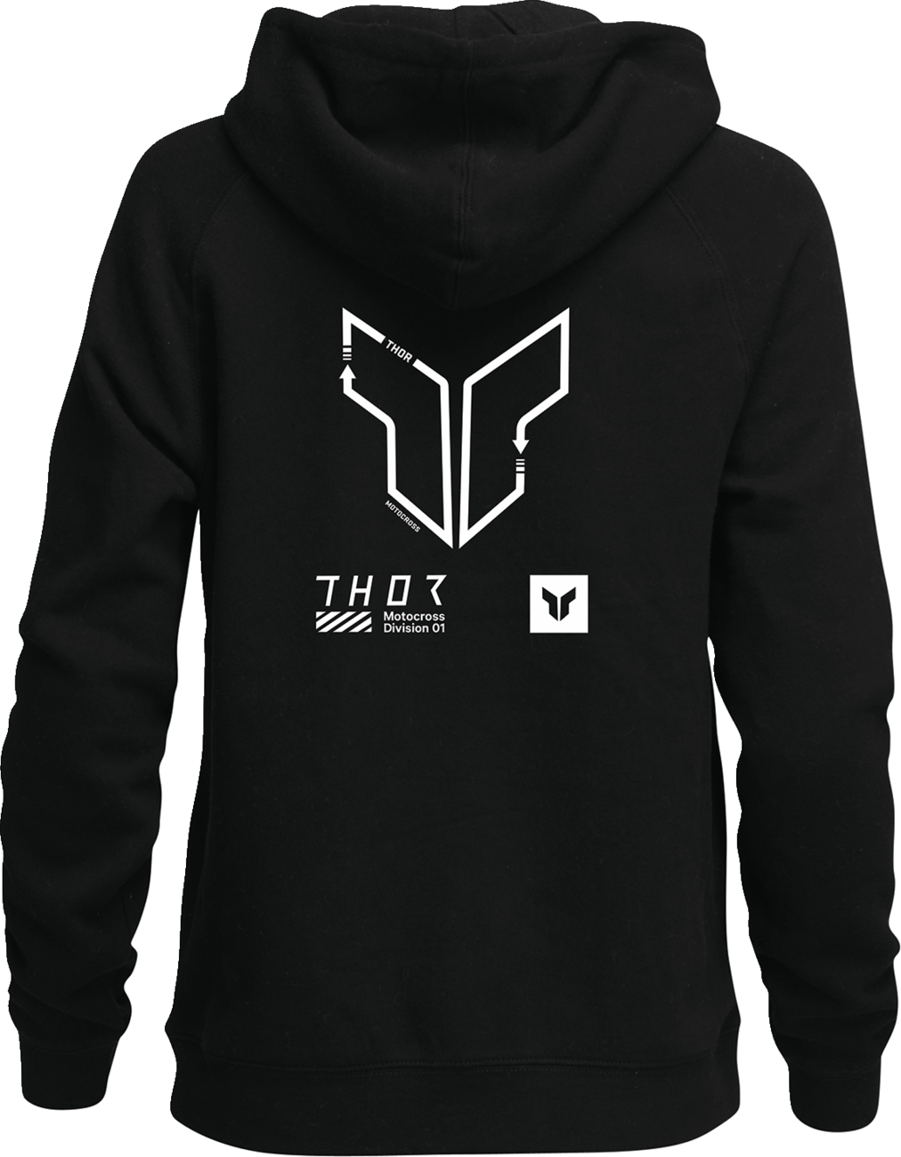 Thor Women's Trax Pullover Hoodie - Black