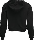 Thor Women's Noise Pullover Crop Hoodie - Black