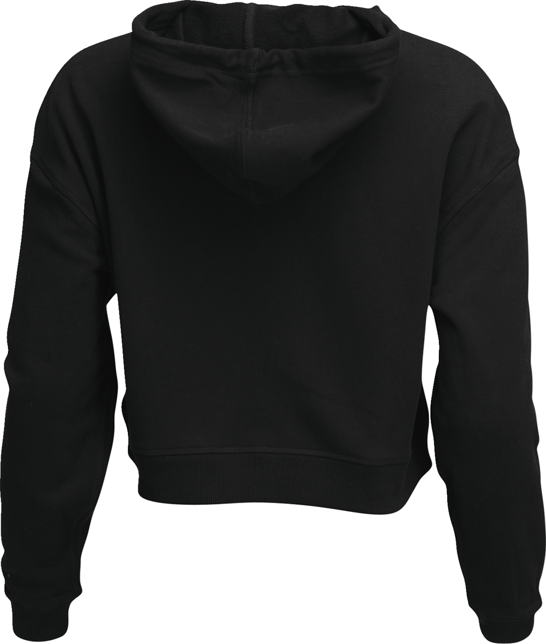 Thor Women's Noise Pullover Crop Hoodie - Black