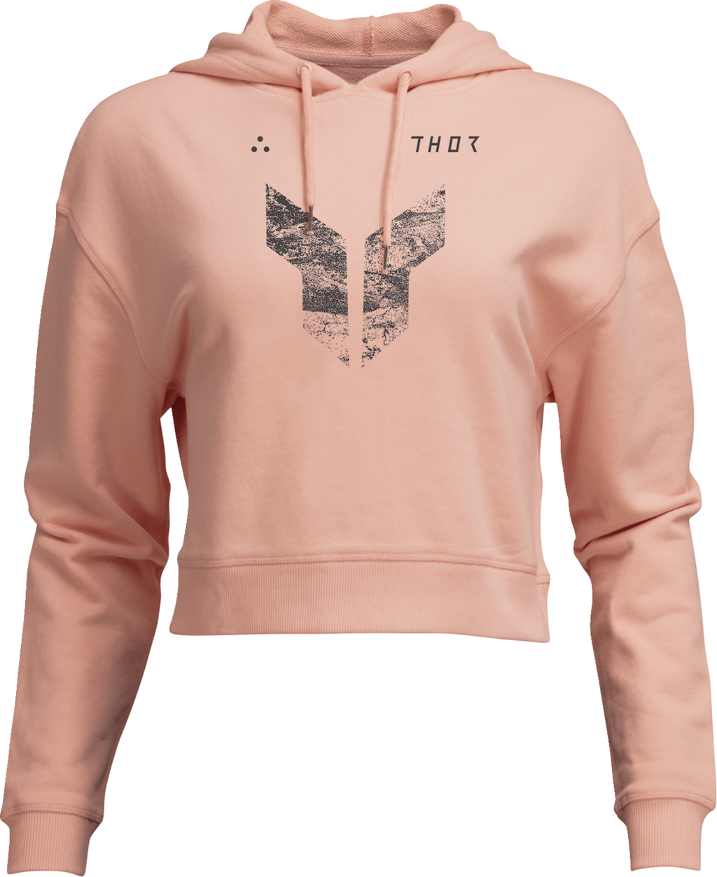 Thor Women's Iconic Pullover Crop Hoodie - Pink