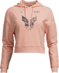 Thor Women's Iconic Pullover Crop Hoodie - Pink