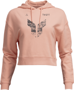 Thor Women's Iconic Pullover Crop Hoodie - Pink