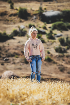 Thor Women's Iconic Pullover Crop Hoodie - Pink