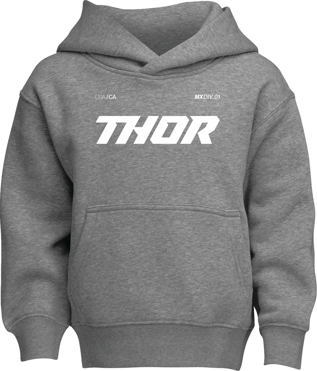 Thor Youth Brave Pullover Hoodie - Heather Gray
