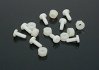ZERO GRAVITY Nylon Windscreen Fastener Set - White