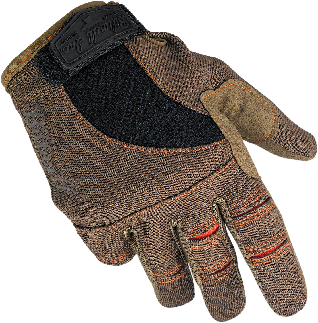 Biltwell Moto Gloves - Brown/Orange