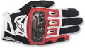 ALPINESTARS SMX-2 Air Carbon V2 Gloves - Black/Red/White - Small