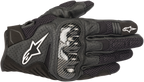 ALPINESTARS SMX-1 Air V2 Gloves - Black - Small