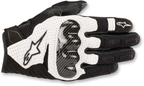 ALPINESTARS SMX-1 Air V2 Gloves - Black/Fluo Red - Small
