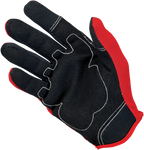 Biltwell Moto Gloves - Red/Black/White