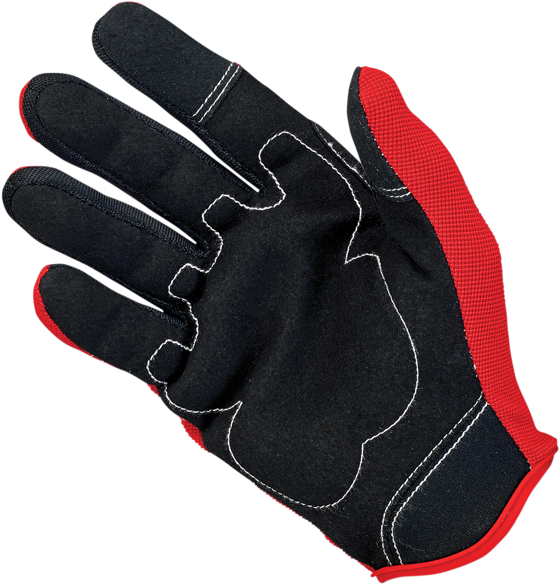Biltwell Moto Gloves - Red/Black/White