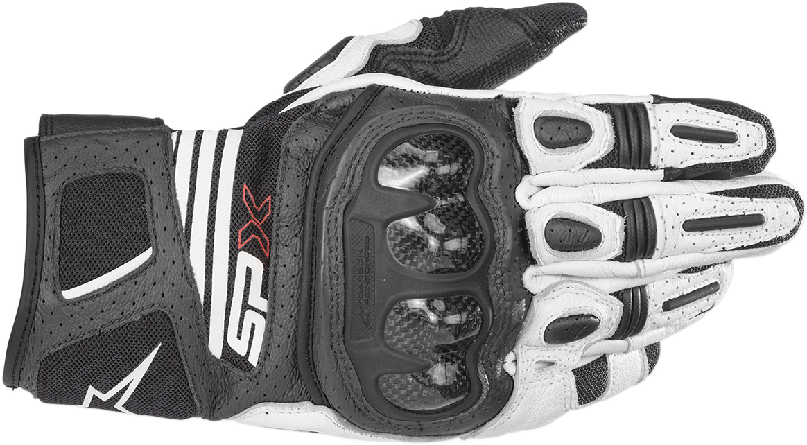 ALPINESTARS SPX AC V2 Gloves - Black/White - 2XL