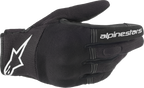 ALPINESTARS Copper Gloves - Black/White - small