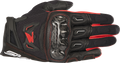 ALPINESTARS Honda SMX-2 Air Carbon V2 Gloves - Black/Red - Small