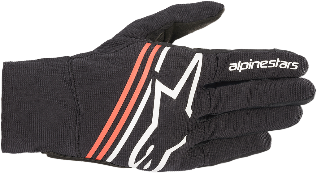ALPINESTARS Reef Gloves - Black/White/Fluo Red - 2XL