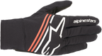 ALPINESTARS Reef Gloves - Black/White/Fluo Red - 2XL