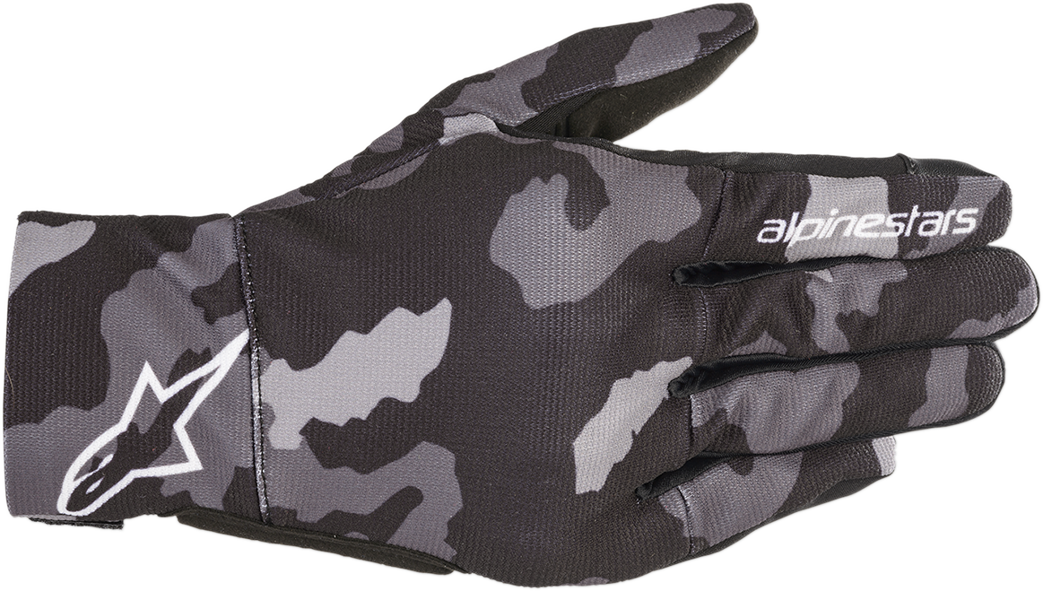 ALPINESTARS Reef Gloves - Black/Camo Gray - 2XL