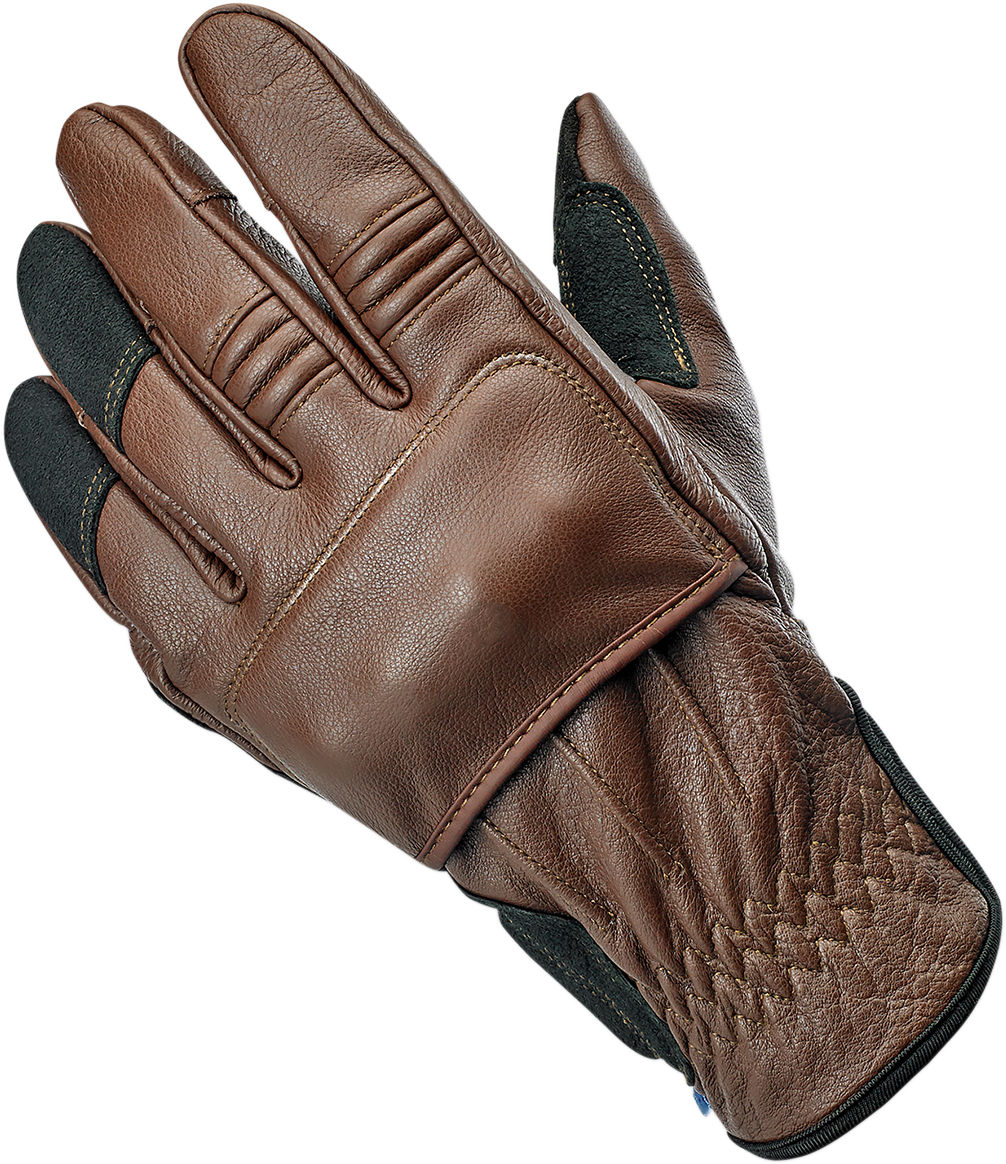 Biltwell Belden Gloves - Chocolate/Black