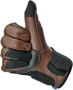 Biltwell Belden Gloves - Chocolate/Black