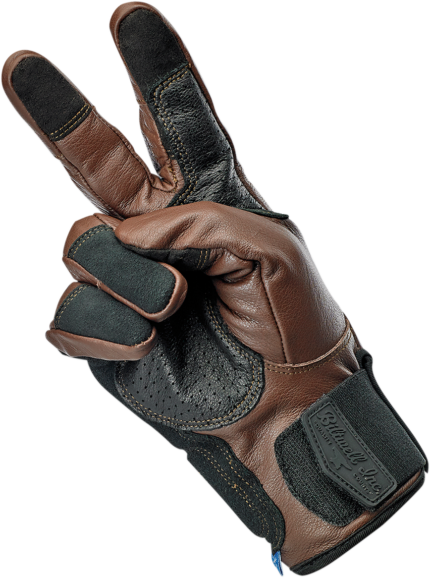 Biltwell Belden Gloves - Chocolate/Black