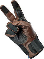 Biltwell Belden Gloves - Chocolate/Black