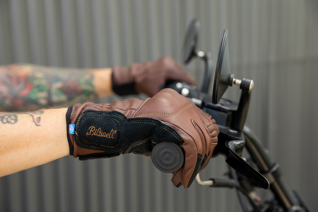 Biltwell Belden Gloves - Chocolate/Black