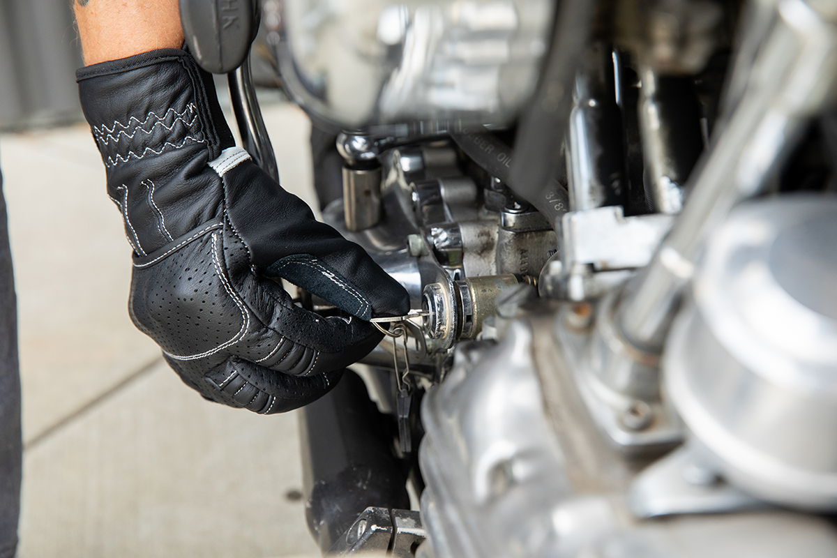 Biltwell Borrego Gloves - Black/Cement