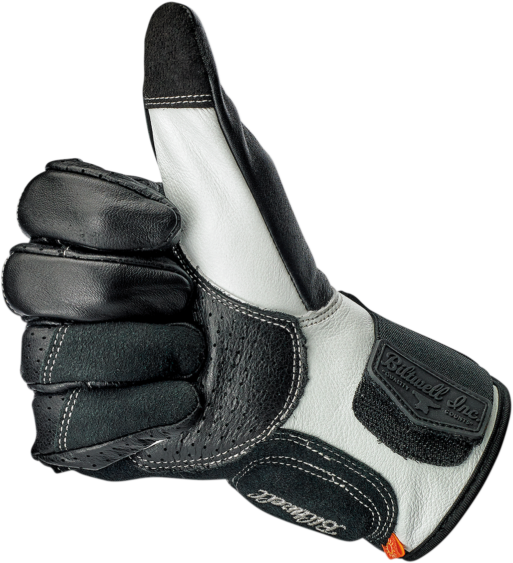 Biltwell Borrego Gloves - Black/Cement