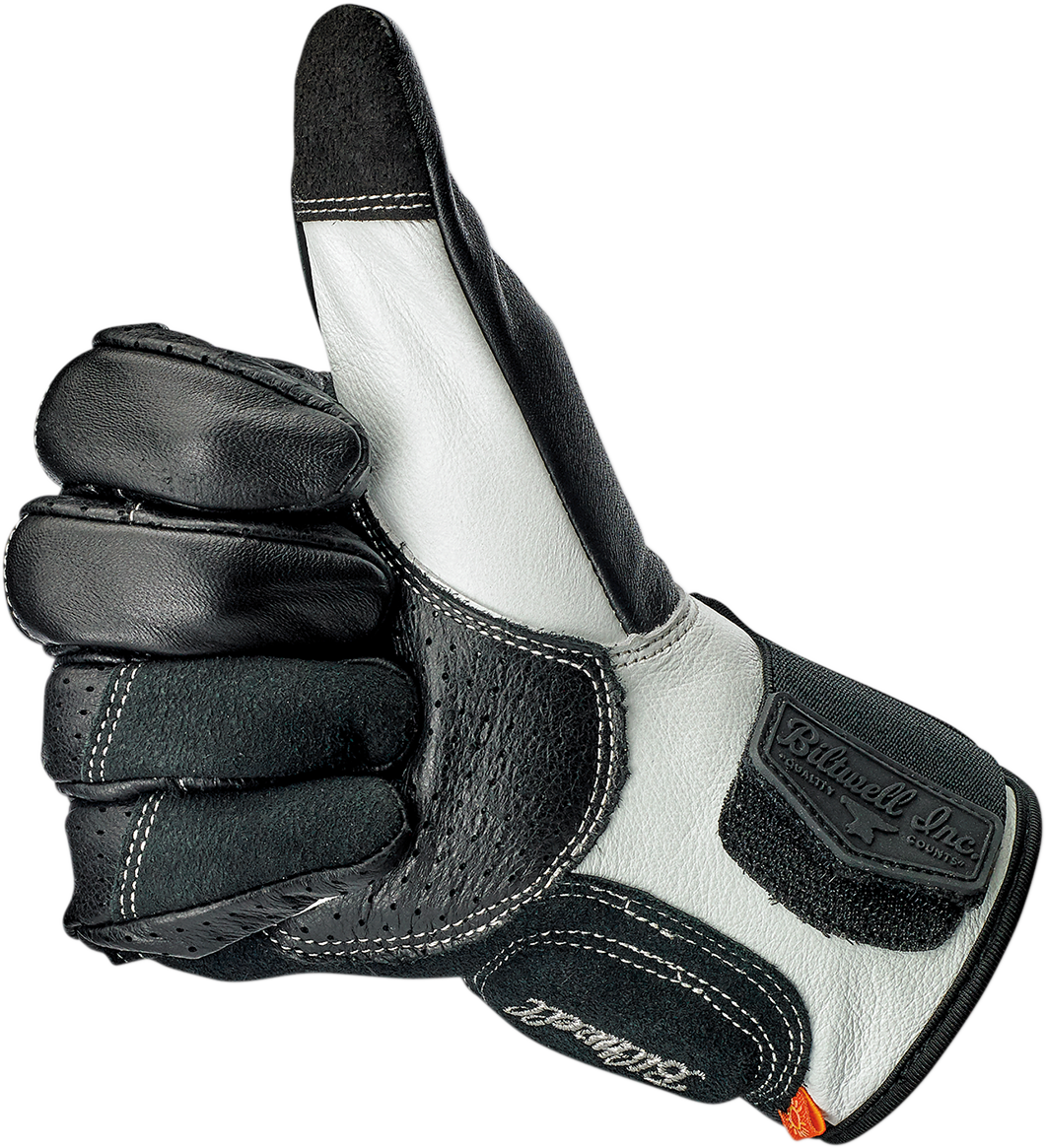 Biltwell Borrego Gloves - Black/Cement