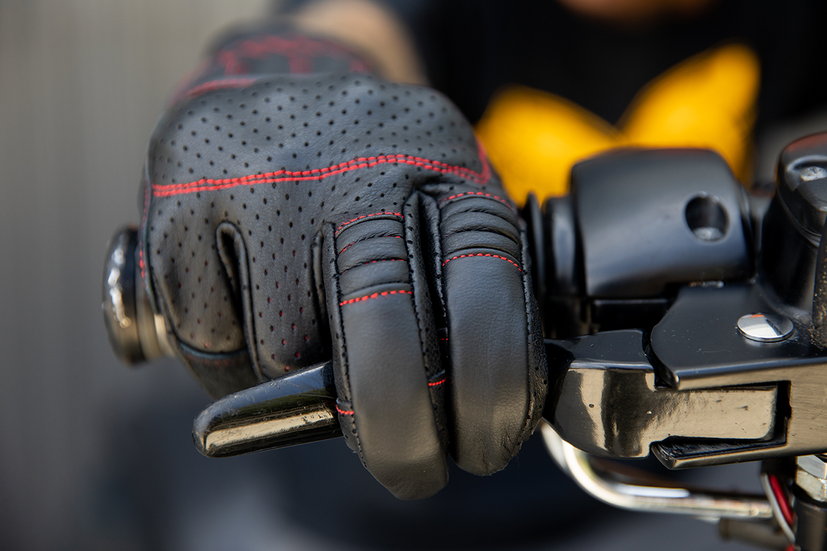 Biltwell Borrego Gloves - Redline