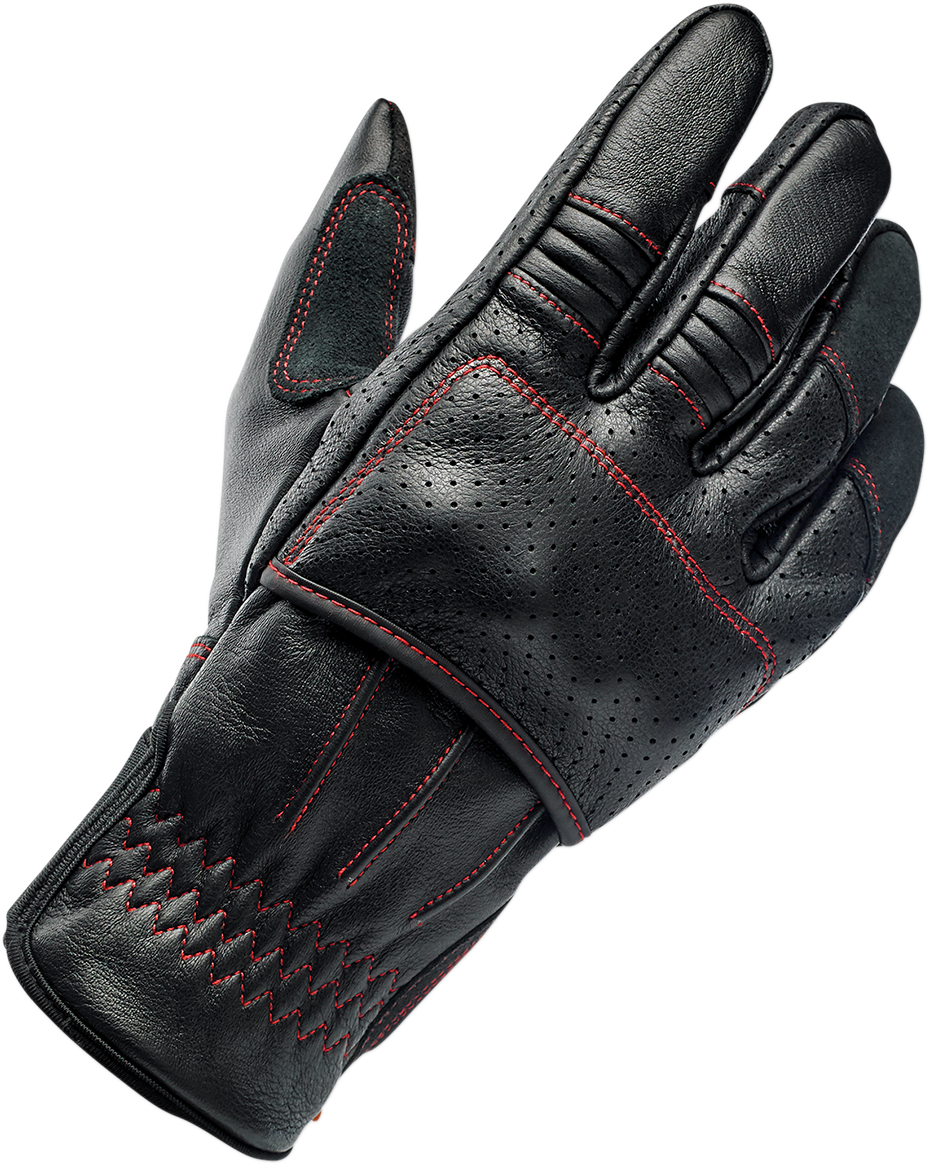 Biltwell Borrego Gloves - Redline