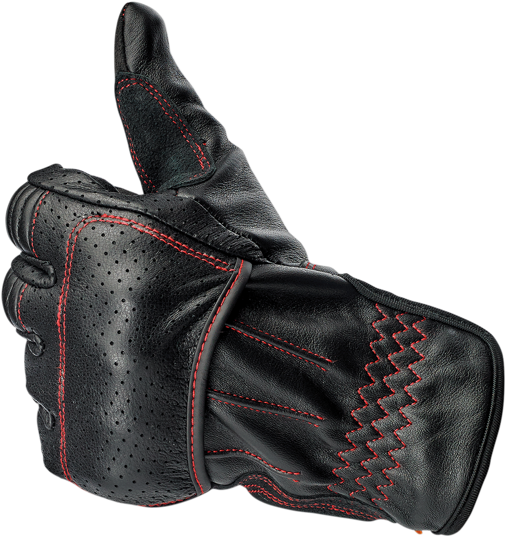 Biltwell Borrego Gloves - Redline