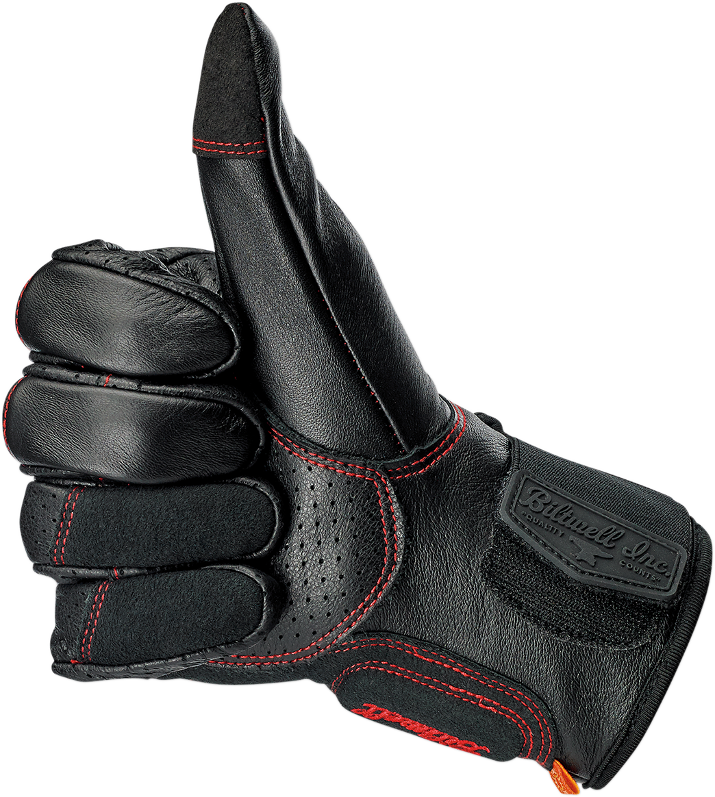 Biltwell Borrego Gloves - Redline