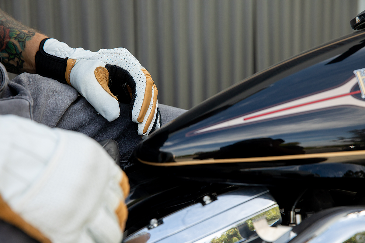 Biltwell Borrego Gloves - Cement