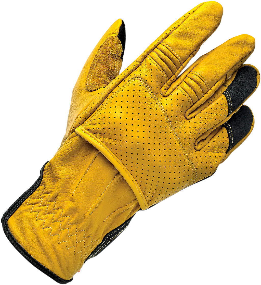 Biltwell Borrego Gloves - Gold/Black