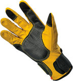 Biltwell Borrego Gloves - Gold/Black