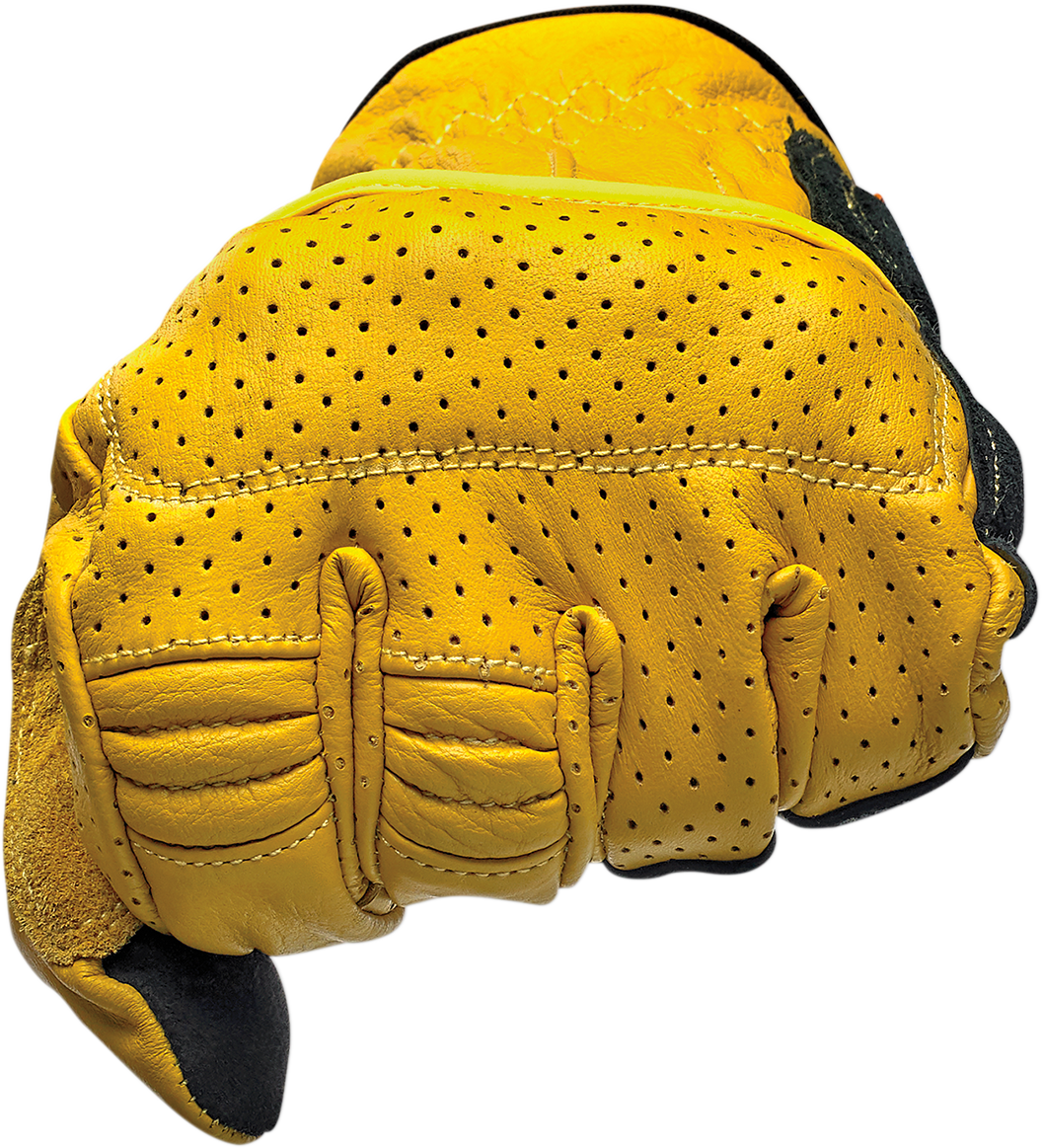 Biltwell Borrego Gloves - Gold/Black