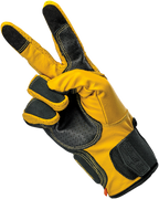 Biltwell Borrego Gloves - Gold/Black