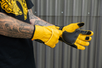 Biltwell Borrego Gloves - Gold/Black