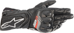 ALPINESTARS SP-8 V3 Gloves - Black/Fluo Red - Small