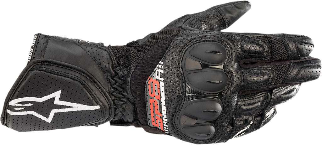 ALPINESTARS SP-8 V3 Air Gloves - Black/White/Bright Red - Large