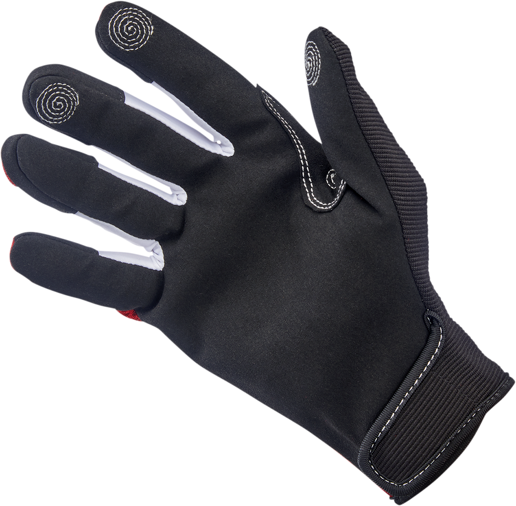 Biltwell Anza Gloves - Red/Black