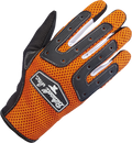 Biltwell Anza Gloves - Orange/Black
