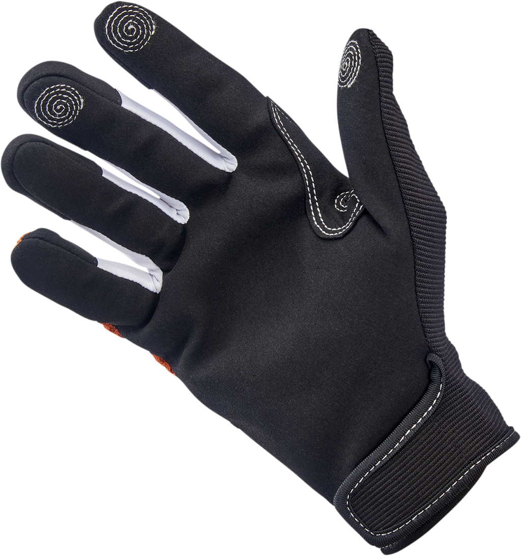 Biltwell Anza Gloves - Orange/Black
