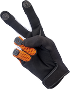 Biltwell Anza Gloves - Orange/Black