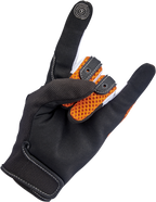Biltwell Anza Gloves - Orange/Black