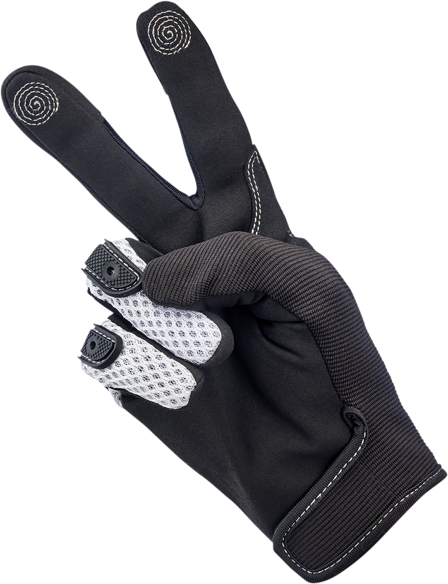 Biltwell Anza Gloves - White/Black